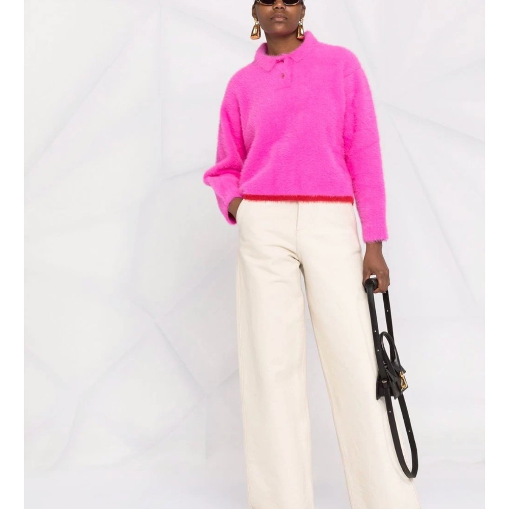 Jacquemus neve stretch-knit sweater